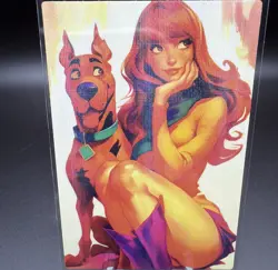 Dephne & Scooby Anime Waifu Card Doujin ACG Goddess Holo - Image 2