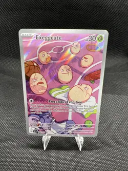 Pokemon Exeggcute 192/191 SV08 Surging Sparks Illustration TCG Trading Card - Image 1