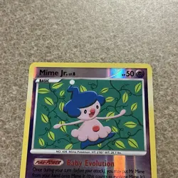 Mime Jr. Supreme Victors 115/147 Common Reverse Holo Pokemon Card LP/NM - Image 2