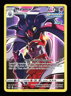 Malamar TG06/TG30 Silver Tempest Trainer Gallery Pokemon Card - Image 1