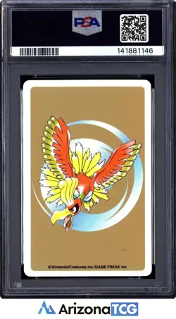 Pokemon 2000 Heracross 214 Jack Of Spades Gold Playing Card Japanese PSA 10 - Image 2