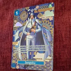 Bandai One Piece Card Game Sengoku SP OP07-046 Rare Foil SP Full Art - Image 2