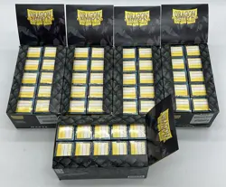 Lot of 50 Dragon Shield Matte Midnight Blue Card Sleeves 100ct Pack Std Size - Image 1