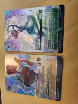 Clarabelle And Prince Naveen Enchanted Lorcana Shimmering Skies - 2 card set - Image 1