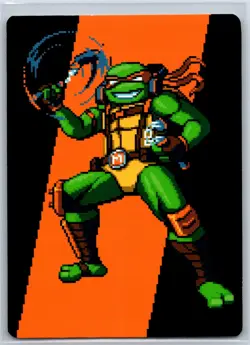 Michelangelo, the Heart Art Card Art Series: TMNT 35 Regular MTG Card NM Turtles - Image 1
