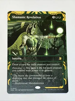 Shamanic Revelation 57 Secrets of Strixhaven: Mystical Archive Magic: NM - Image 1