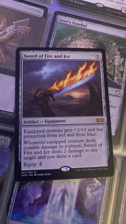 Sword of Fire and Ice Double Masters Regular - Image 1