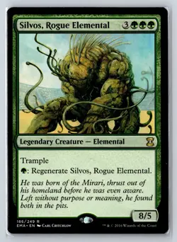 Silvos, Rogue Elemental R Eternal Masters 186 NM - Image 1