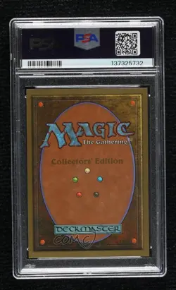 Copy Artifact Magic: Collectors' Edition Non-Playable Gold Backs PSA 9 MINT 1993 - Image 2