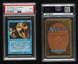Copy Artifact Magic: Collectors' Edition Non-Playable Gold Backs PSA 9 MINT 1993 - Image 3