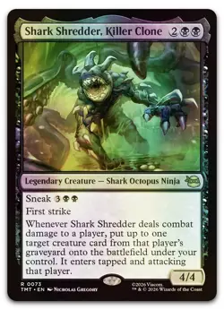 Shark Shredder, Killer Clone #73 (Foil) NM Teenage Mutant Ninja Turtles - Image 1