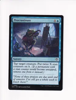 MAGIC THE GATHERING MTG SECRETS OF STRIXHAVEN PROCRASTINATE (#1) - Image 1