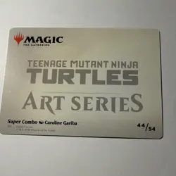 Wizards Super Combo Magic Teenage Mutant Ninja Turtles Art Series 44/54 Gariba - Image 2