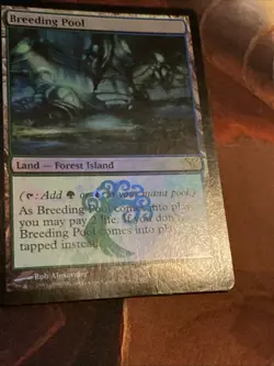 Breeding Pool X1 Mtg Dissension Mp (Slight Water Damage) Foil - Image 2