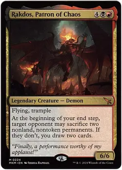 MTG Murders at Karlov Manor Rakdos, Patron of Chaos (Mythic) - Image 1