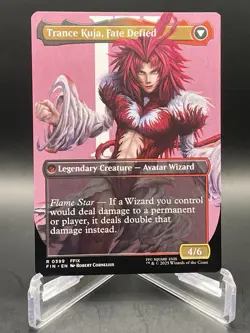 Magic the Gathering Kuja, Genome Sorcerer 0399 Final Fantasy Rare Borderless NM - Image 2