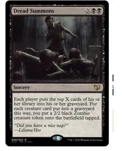 Dread Summons + 10 random rares! mtg rare Christmas gift!! magic - Image 1