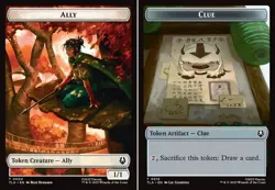 Ally \ Clue Token - #04/15 - Avatar: The Last Airbender - NM MTG - Image 1