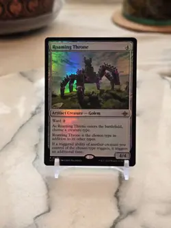 MTG Roaming Throne - The Lost Caverns of Ixalan (LCI) Foil NM - Image 1