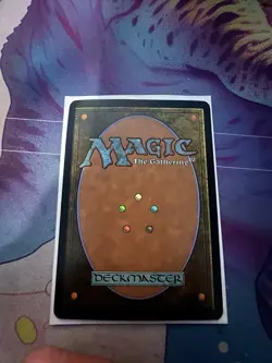 Magic The Gathering Land Watery Grave Japanese 2005 Rob Alexander Autographed - Image 2