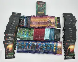Lot of (102) Magic The Gathering Assorted Loose Booster/Promo Pack Lot - Image 1