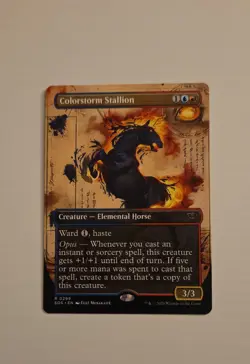 Colorstorm Stallion 299 R (Borderless) Secrets of Strixhaven Regular - Image 1