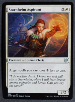 MTG Starnheim Aspirant | Kaldheim | NM | Human Cleric | - Image 1