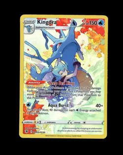 2022 Pokemon ASTRAL RADIANCE KINGDRA FULL ART HOLO GALLERY TG03/TG30! LP SEE - Image 1