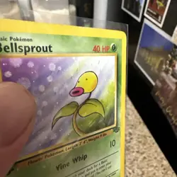 Pokemon Bellsprout Jungle 1st Edition Regular 49/64 Common English 1999 - Image 3