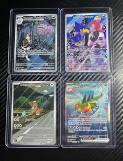 Pokemon Destined Rivals Full Art SIR Lot Of 4 - Image 1