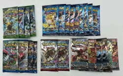 Lot (25) Pokemon TCG XY Assorted Booster Packs Sealed Evolutions Breakpoint - Image 1