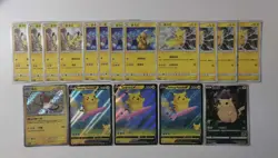 Pokemon TCG Pikachu Different Forms Lot*17 RP71 - Image 1