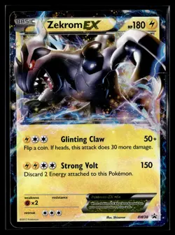 Pokemon TCG Black and White Promos #BW38 Zekrom EX - Image 1