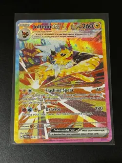 Pokemon - Jolteon ex - 153/131 Prismatic Evolutions - SIR - MINT Clean Edges - Image 1