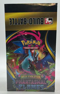 Pokemon TCG Phantasmal Flames Build & Battle Box Display Factory Sealed ME02 - Image 1