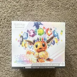 Pokemon Scarlet & Violet Prismatic Evolutions Elite Trainer Box Eevee - Image 1