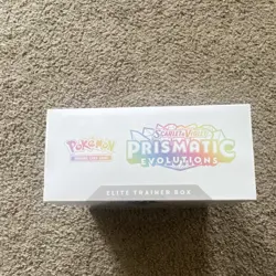 Pokemon Scarlet & Violet Prismatic Evolutions Elite Trainer Box Eevee - Image 2