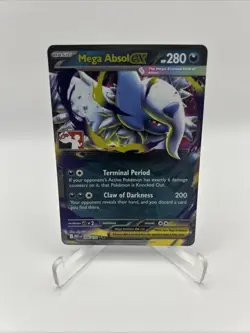 086/132 Mega Absol ex Pokemon TCG Prize Pack Series 8 Stamped Mega Evolution - Image 1