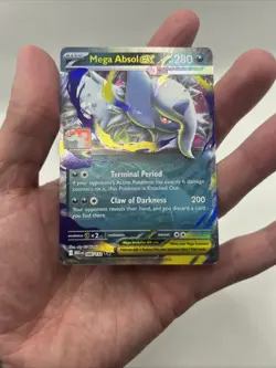 086/132 Mega Absol ex Pokemon TCG Prize Pack Series 8 Stamped Mega Evolution - Image 4
