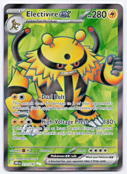 Pokemon TCG Electivire ex 212/182 Destined Rivals Playset NM - Image 1