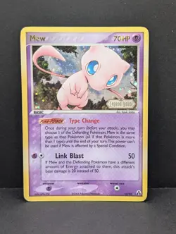 Mew 10/92 Legend Maker Reverse Holo Ultra Rare Pokemon TCG Nintendo vintage MP+ - Image 1