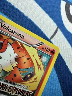 Volcarona Dark Explorers Holo Prerelease Promo BW40 Lightly Played Pokemon - Image 2