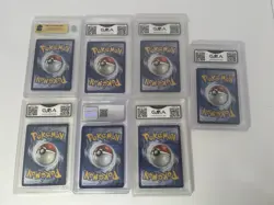 Pokemon TCG Graded slabs - lot of 7 - Image 2