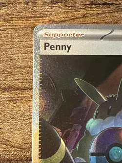 Penny 239/091 SV: Paldean Fates Illustration Rare Holo Trainer Pokemon TCG - Image 2