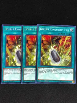 YUGIOH DOUBLE EVOLUTION PILL BLLR-EN028 1ST SECRET X3 - Image 1