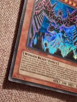 Yu-Gi-Oh Earthbound Immortal Wiraqocha Rasca CT06 Secret Rare LP - Image 3