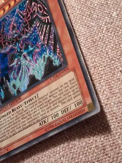 Yu-Gi-Oh Earthbound Immortal Wiraqocha Rasca CT06 Secret Rare LP - Image 4