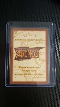 BANDAI One Piece Hyper Battle LUFFY PIRATES S101 HOLO FOIL SCARCE EARLY CARD - Image 2