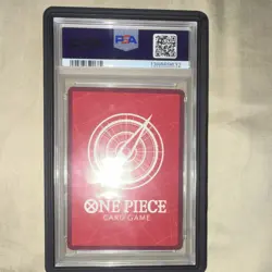 Namco Monkey.D.Luffy ST13-003 Promo Foil One Piece 2025 PSA 9 BVB Campaign - Image 2