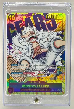 Monkey D. Luffy 2023 One Piece Awakening of the New Era #OP05-119 Alt Art (B) - Image 1